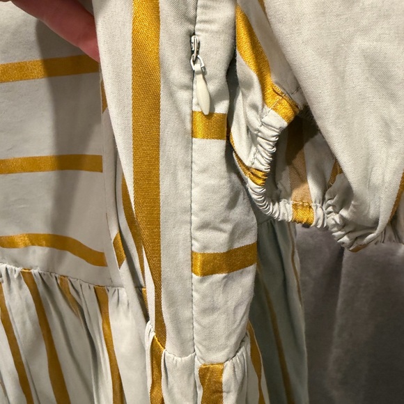 English Factory Mint and Gold Striped Midi Small - Picture 8 of 9